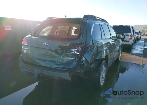 2014 Subaru Outback 2.5I Premium из США, поврежденный, VIN 4S4BRBDC1E3222322